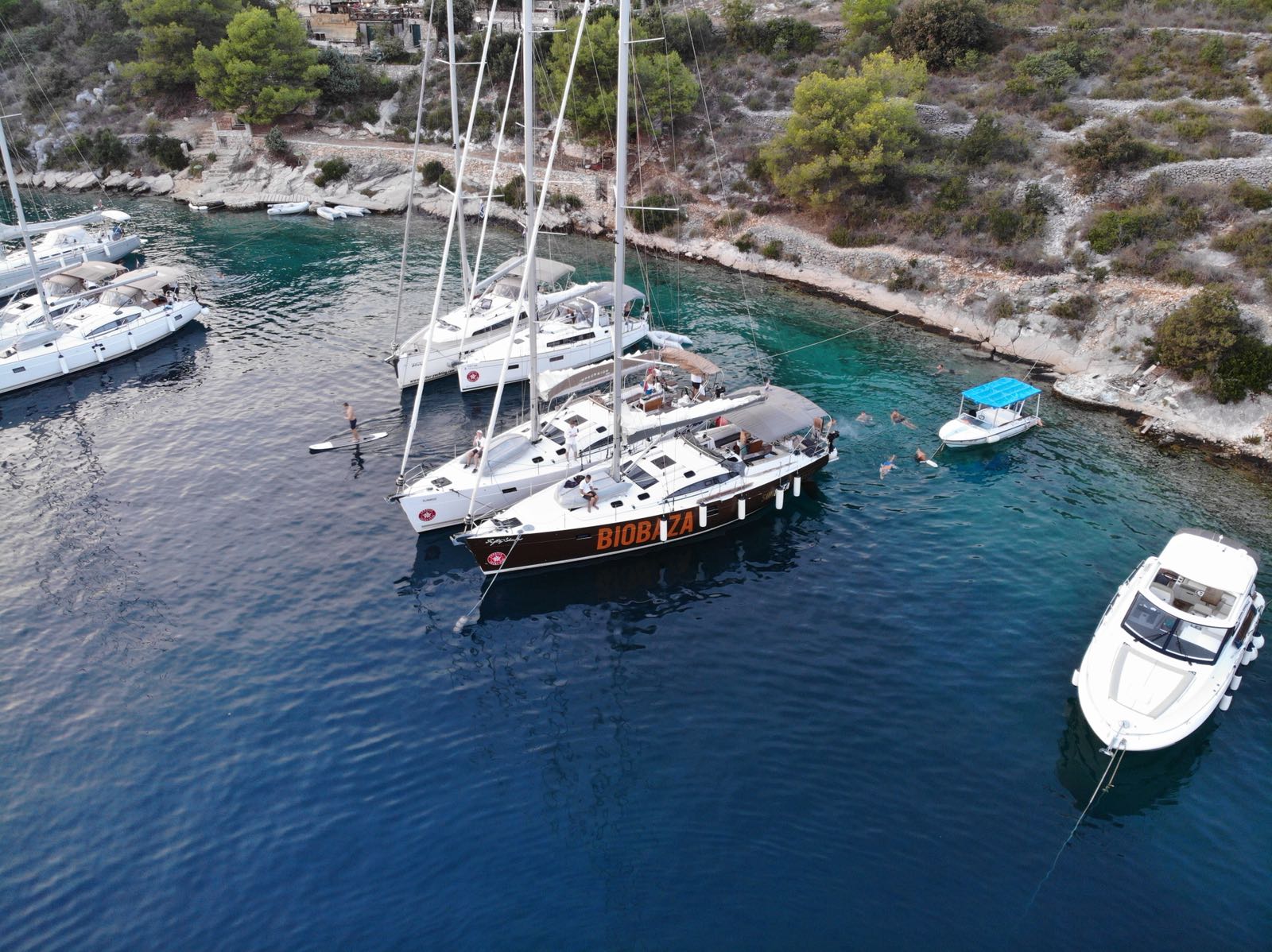 Ett bra första stopp på Solta!